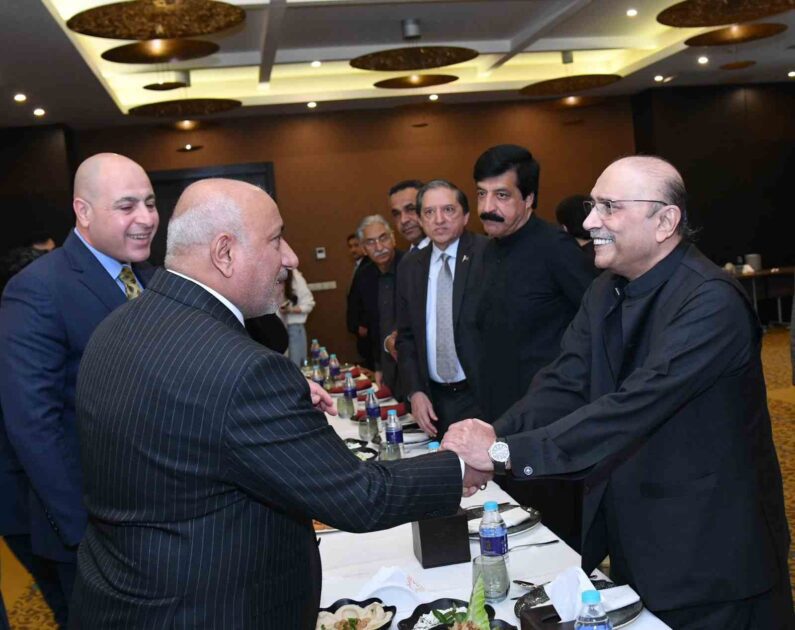 کربلا میں صدر آصف علی زرداری کے اعزاز میں ظہرانہ، ثقافتی و عوامی روابط پر بات چیت