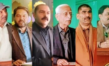 “نیشنل پریس کلب لودھراں کی حلف برداری تقریب میں ایڈیشنل ڈپٹی کمشنر اور صحافتی شخصیات”