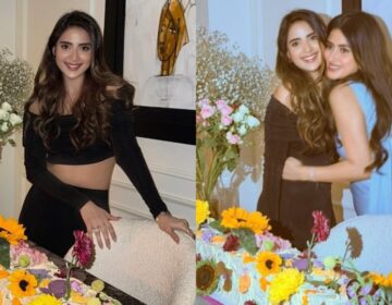 سجل علی کی سالگرہ کے موقع پر صبور علی کے ساتھ تصاویر