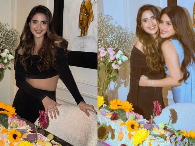 سجل علی کی سالگرہ کی تصاویر، صبور علی سوشل میڈیا تنقید کی زد میں