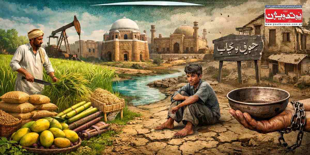 جنوبی پنجاب کے کھیت (گندم/کپاس) کی نمائندہ تصویر