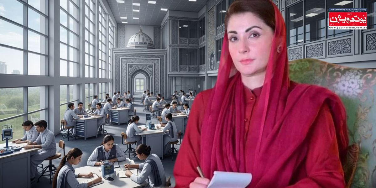 پنجاب اسکل سٹی منصوبے کے اعلان کے موقع پر مریم نواز اجلاس کی صدارت کرتے ہوئے