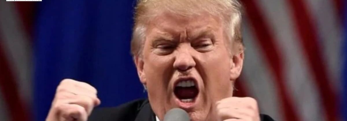 امریکی صدر ڈونلڈ ٹرمپ ایران کو آبنائے ہرمز کھولنے کی وارننگ دیتے ہوئے بیان جاری کر رہے ہیں۔