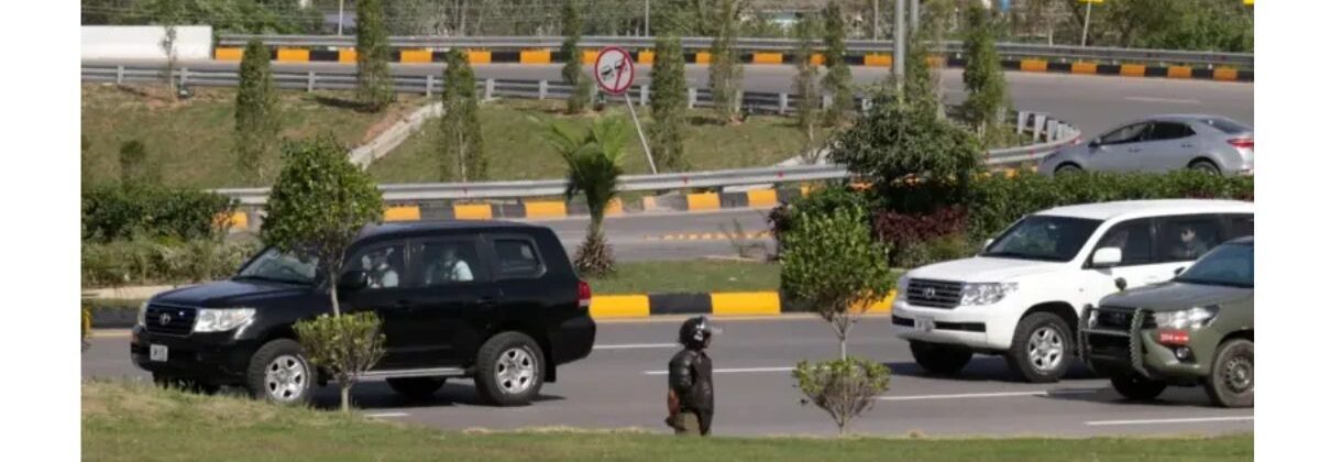 اسلام آباد ریڈ زون کے مناظر