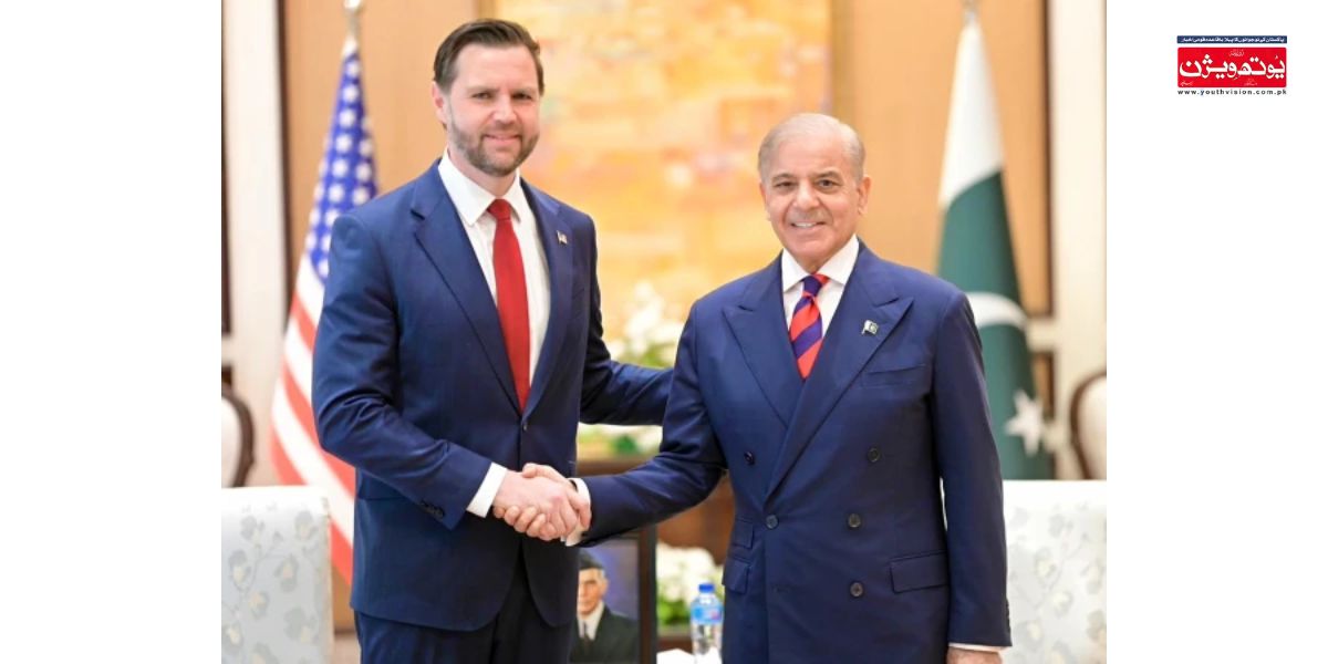 وزیراعظم شہباز شریف سے امریکی نائب صدر کی ملاقات، امن مذاکرات پر مثبت پیش رفت