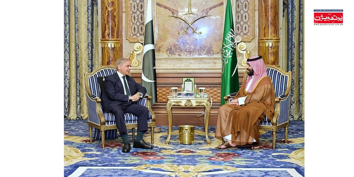 وزیراعظم شہباز شریف کی محمد بن سلمان کی نمایاں تصؤیر