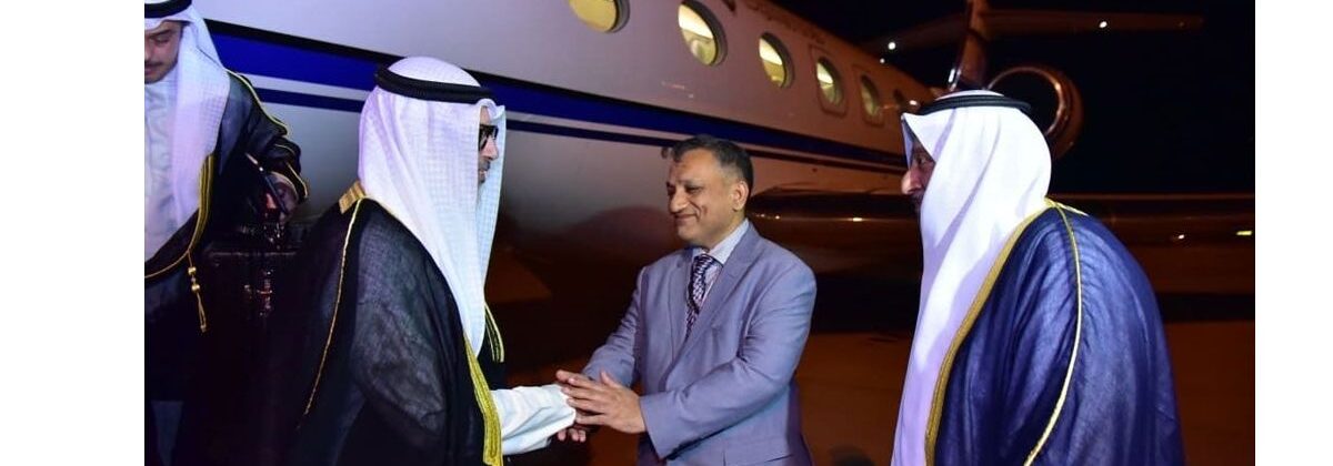 کویتی وزیر خارجہ شیخ جراح جابر الاحمد الصباح سرکاری دورے پر اسلام آباد آنے کے مناظر