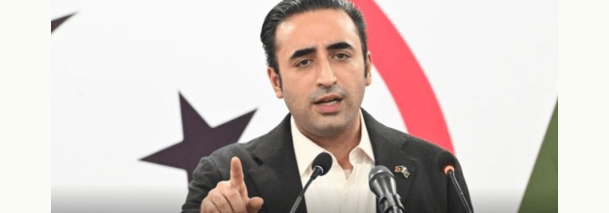 بلاول بھٹو زرداری ویڈیو بیان دیتے ہوئے