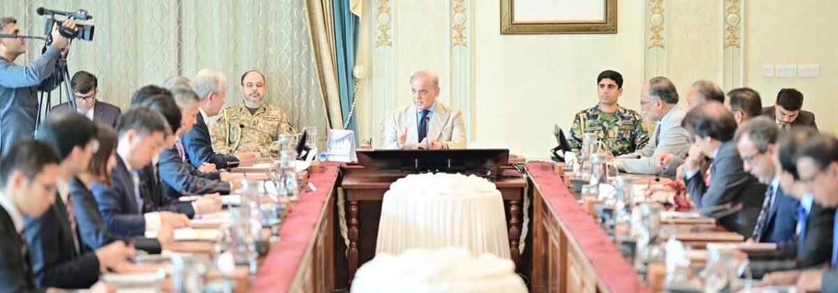 وزیراعظم شہباز شریف کی جائیکا صدر ڈاکٹر تاناکا آکی ہیکو سے ملاقات