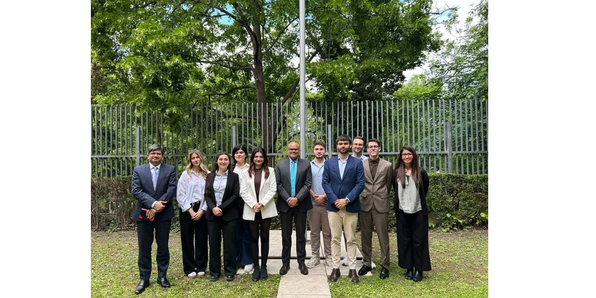 ویانا میں پاکستانی سفارت خانے اور مستقل مشن کی سی ای یو کے طلباء کو خارجہ پالیسی ترجیحات پر آگاہی